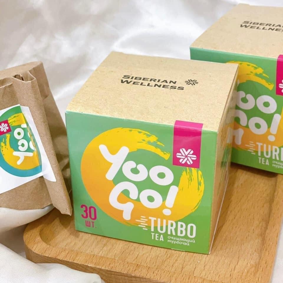 Trà Yoo go Turbo Tea Body T Siberian Health - Trà giảm cân giữ dáng, giảm mỡ nội tạng từ Siberian