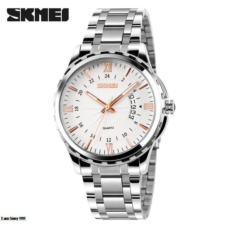Đồng hồ nam skmei chính hãng dây thép cao cấp Bảo hành 1 năm (  Khi mua  Đồng hồ nam chính hãng tặng kèm hộp , pin)