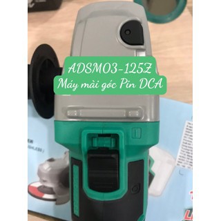 MÁY MÀI GÓC DÙNG PIN 20V DCA ADSM03-125Z  MÁY MÀI GÓC KHÔNG CHỔI THAN  MÁY CẮT CẦM TAY MINI