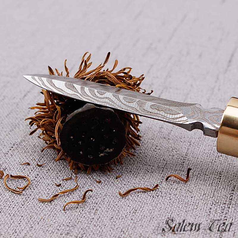 Dao Tách Trà Phổ Nhĩ Cao Cấp có Bao Da