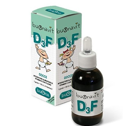 Buonavit D3F – Bổ sung vitamin D3 và Flour, tăng khả năng hấp thu canxi giúp xương chắc khoẻ
