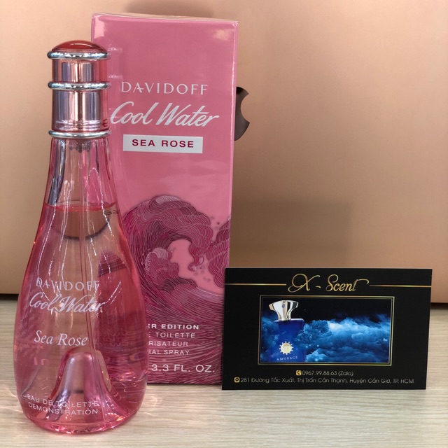 HOT Nước Hoa Nữ Davidoff Cool Water Sea Rose 100ml Cam kết chính hãng , hỗ trợ đổi trả trong 7 ngày !