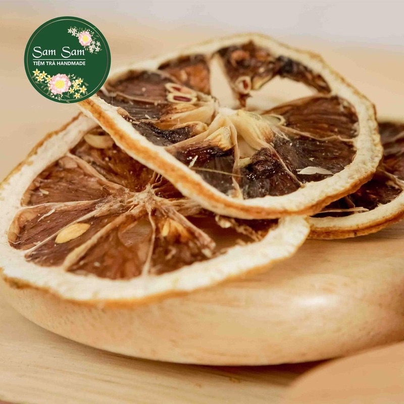 Chanh vàng thái lát sấy khô gói 100gr