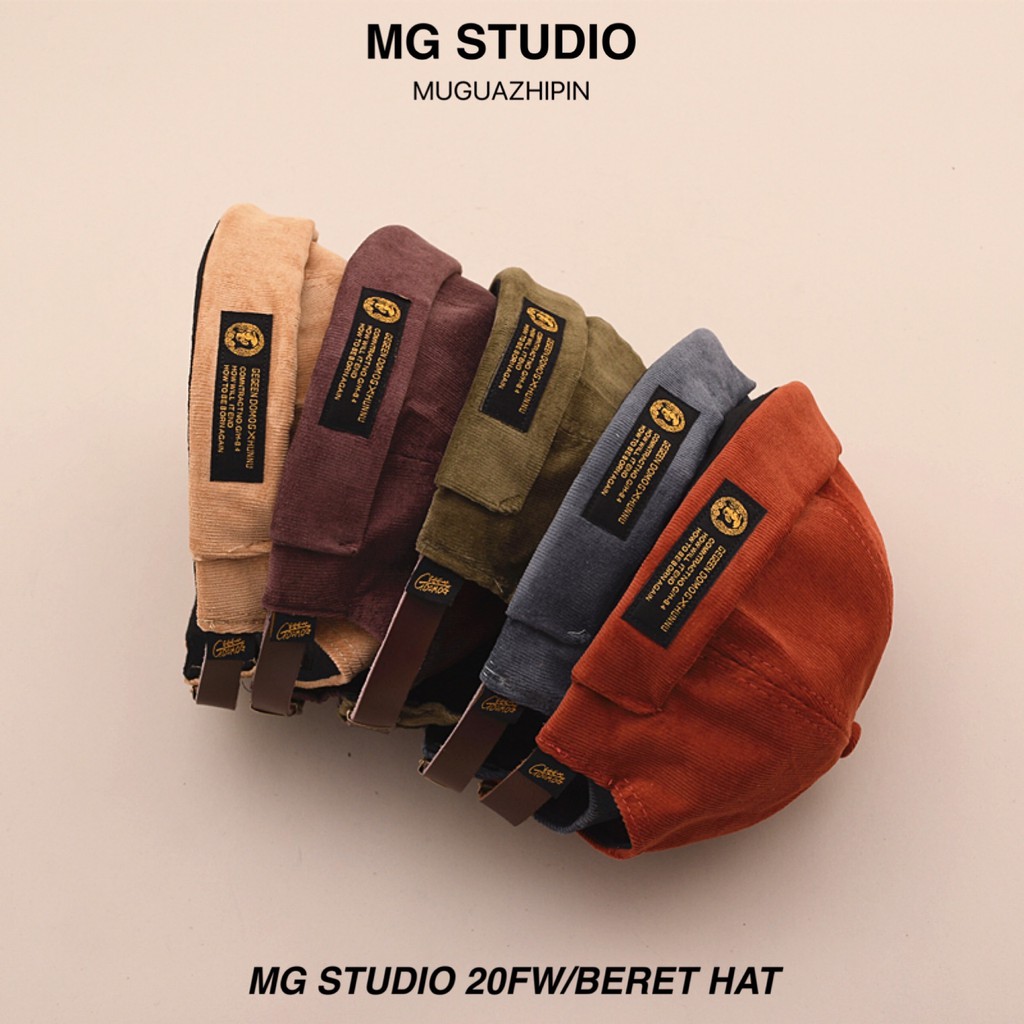 Mũ beret phong cách cổ điển MG STUDIO thời trang