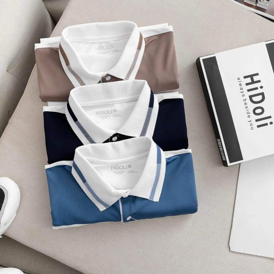 Áo polo nam ngắn tay, áo thun nam có cổ chất cotton thoáng mát