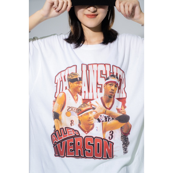 Áo thun unisex wright siêu sao bóng rổ Allen Iverson | WebRaoVat - webraovat.net.vn