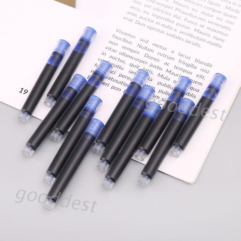 Bộ 100 cái ruột mực cho bút viết màu xanh dương đậm ngòi 2.6mm