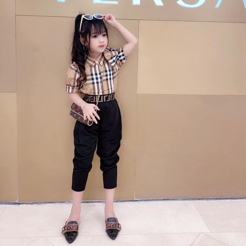 Bộ BB nữ tay bồng xinh xắn cho bé gái - BBBN