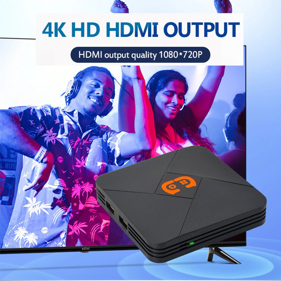 🤞NEW 2021🤞Máy Chơi Game Cầm Tay Điện Tử 4 Nút HDMI Không Dây Tích Hợp Hơn 5600+ Trò Chơi Cho PSP / PS1 / FC / NES / N64