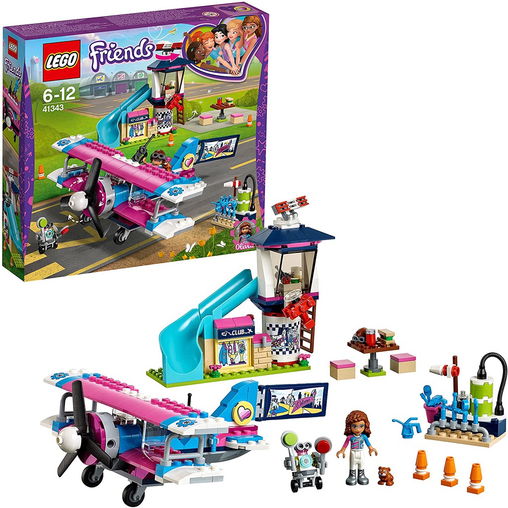 Đồ chơi LEGO FRIENDS - Chuyến Bay Khám Phá Thành Phố Heartlake - Mã SP 41343