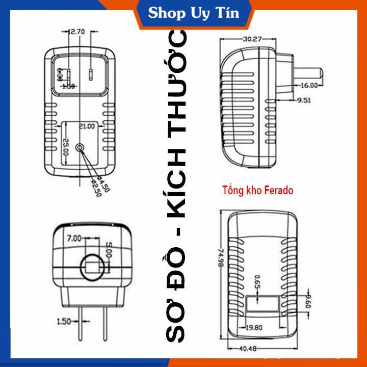 Adapter 9 đến 12V cục sạc -  Adapter chuyển đổi nguồn