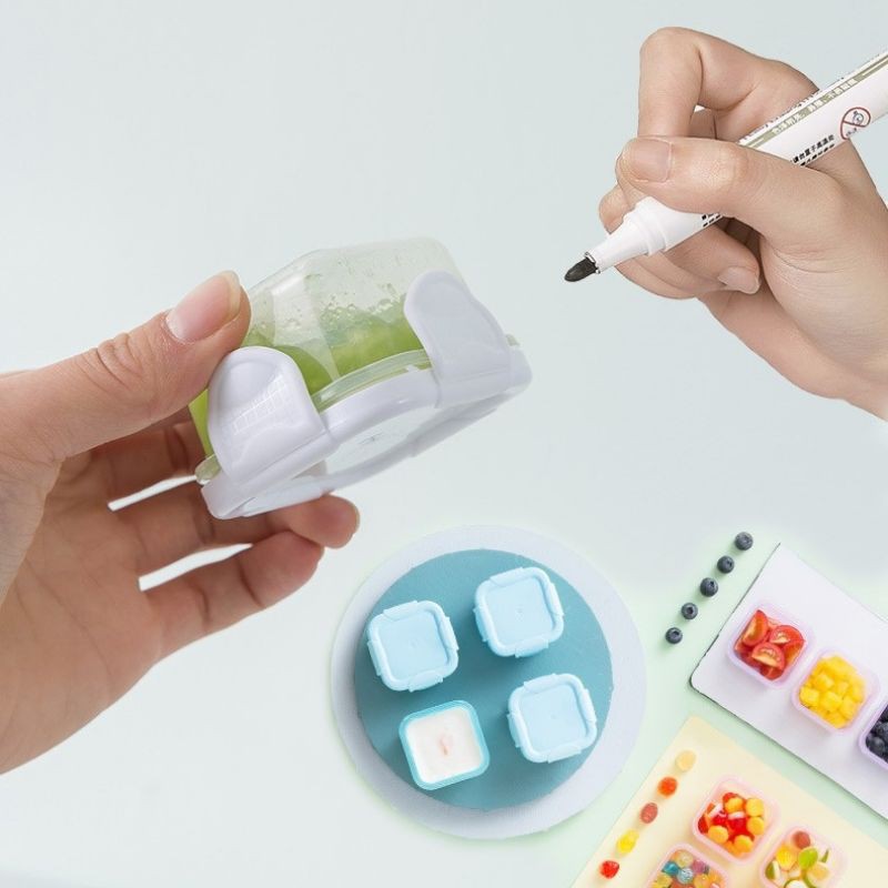 Khay trữ đồ ăn dặm 60ml cho bé ăn dặm