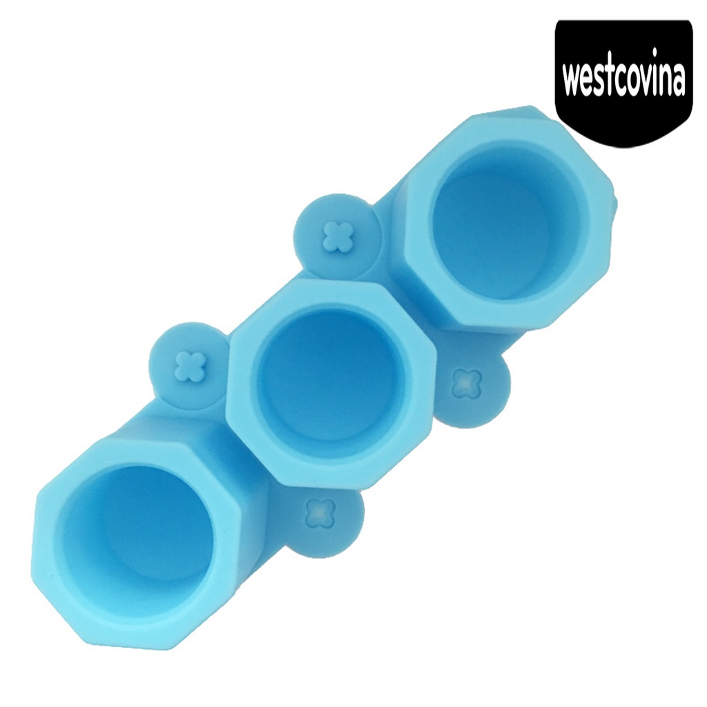 [Hot]☀ Khuôn Làm Đá 3 Ngăn Hình Chậu Hoa