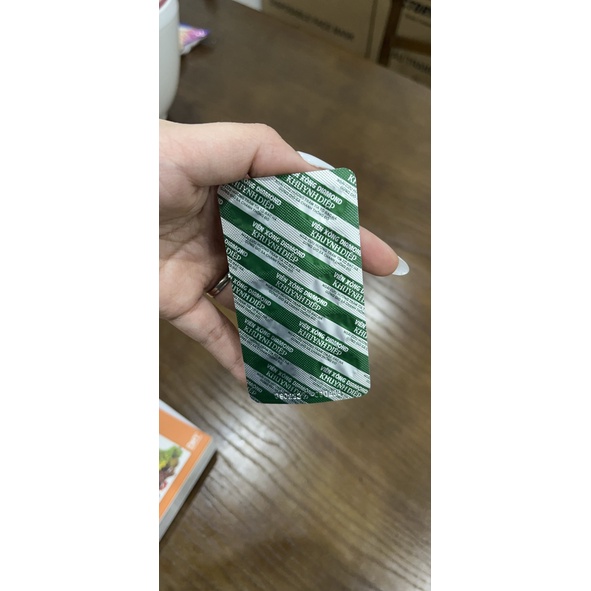 Viên xông diamond ngải cứu hương tràm khuynh diệp, tía tô bạc hà gừng gió sả chanh thông đỏ