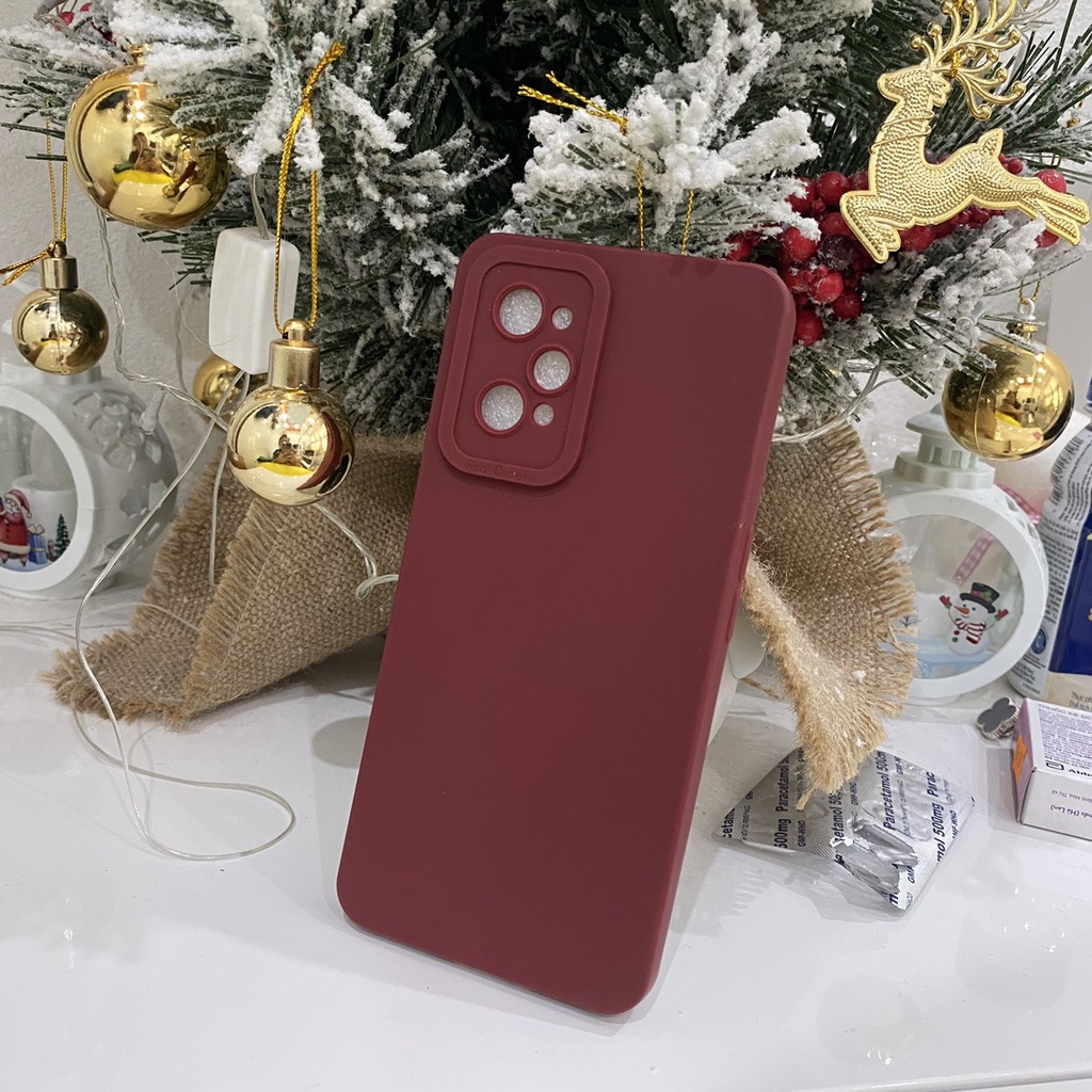 Realme C35 _ Ốp lưng dẻo màu Realme C30S C30 4g C35 Narzo 50A prime Narzo 50i prime GT Neo 2 Q5 pro có gờ bảo vệ camera