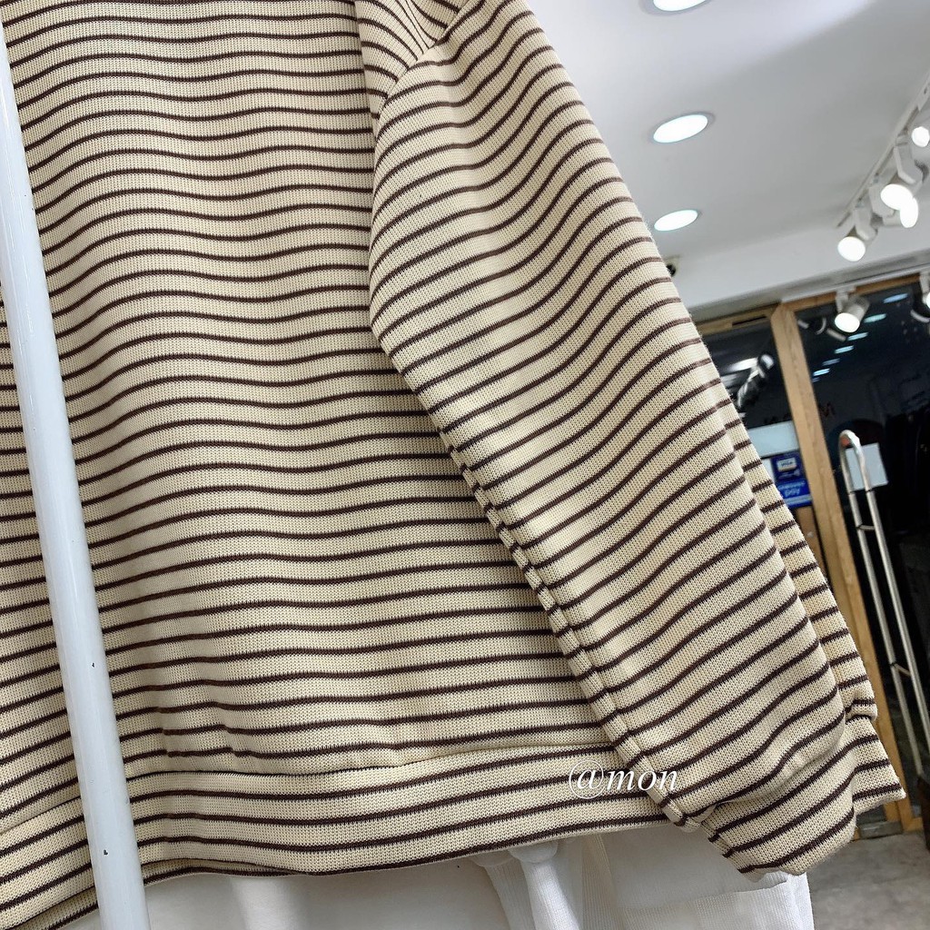 201077 ÁO NỈ KẺ TĂM BO VẠT | BigBuy360 - bigbuy360.vn