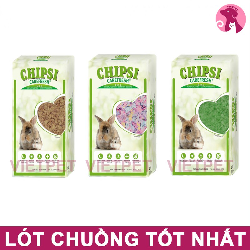 Lót chuồng cho thú nhỏ Chipsi