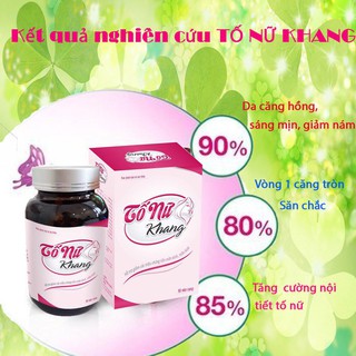 [CHÍNH HÃNG] TỐ NỮ KHANG - TĂNG VÒNG 1, TĂNG NỘI TIẾT TỐ, DA ĐẸP MỖI NGÀY
