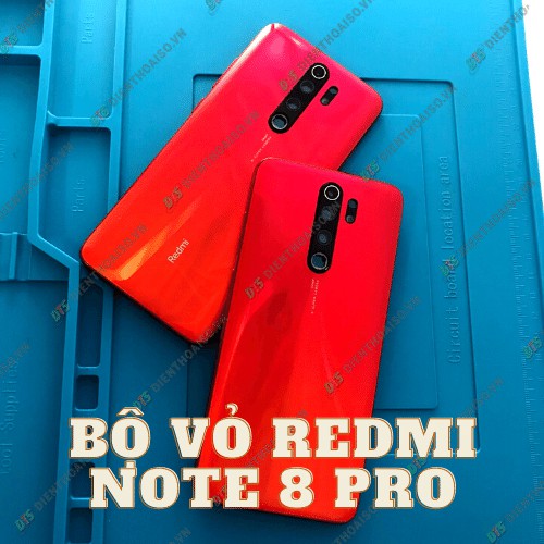 Vỏ xiaomi Redmi note 8 Pro ĐỎ