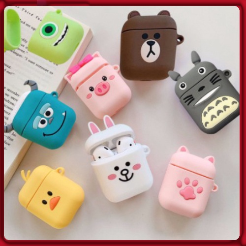 Vỏ bảo vệ tai nghe Airpod 1/2/Airpod pro mẫu đẹp, ốp bluetooth airpods 1/2/Pro/i12/i9/i7/tws mẫu dày, đep - BVSHOP