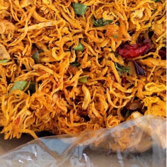 Khô Gà Lá Chanh Loại Chuẩn giòn ngon đậm vị  (300g) | BigBuy360 - bigbuy360.vn