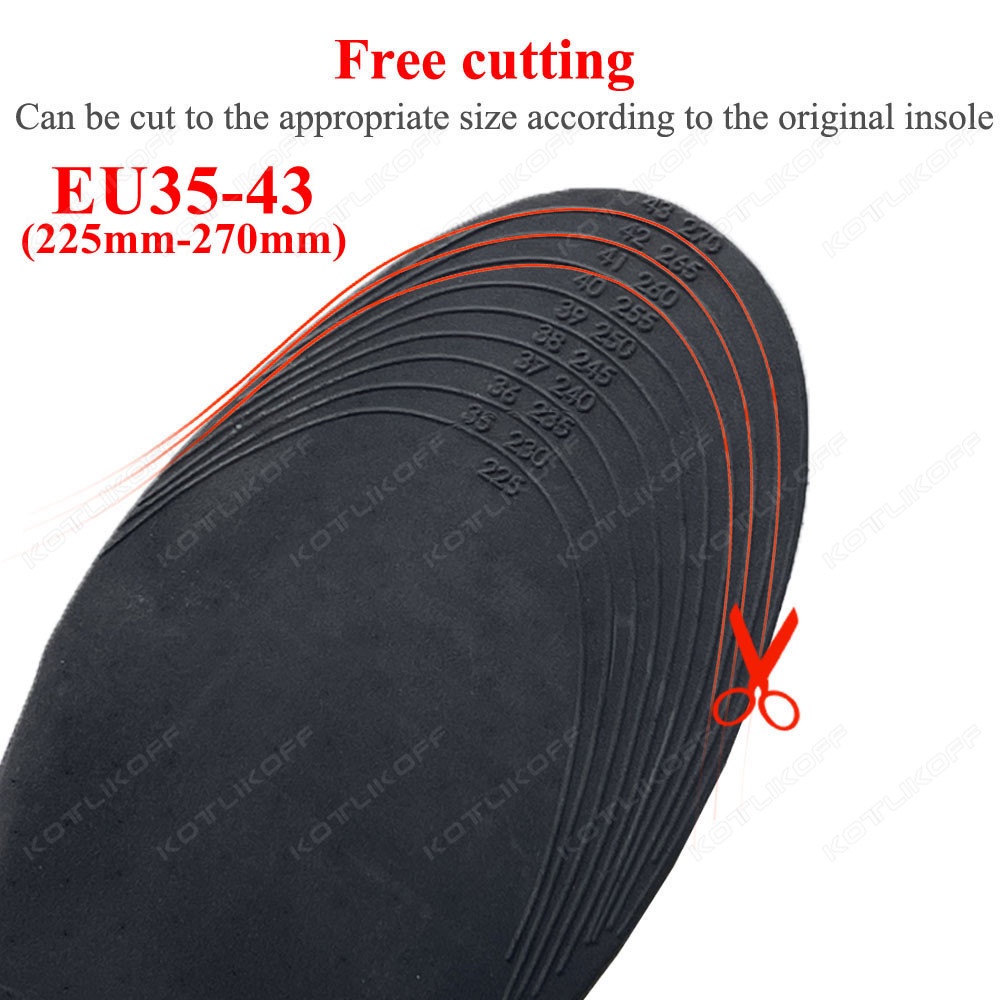 Đế Lót Giày Tăng Chiều Cao 2-5Cm Có Nam Châm Massage Chân Vô Hình Unisex