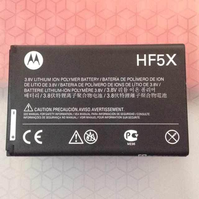 Pin motorola mã pin HF5X chính hãng