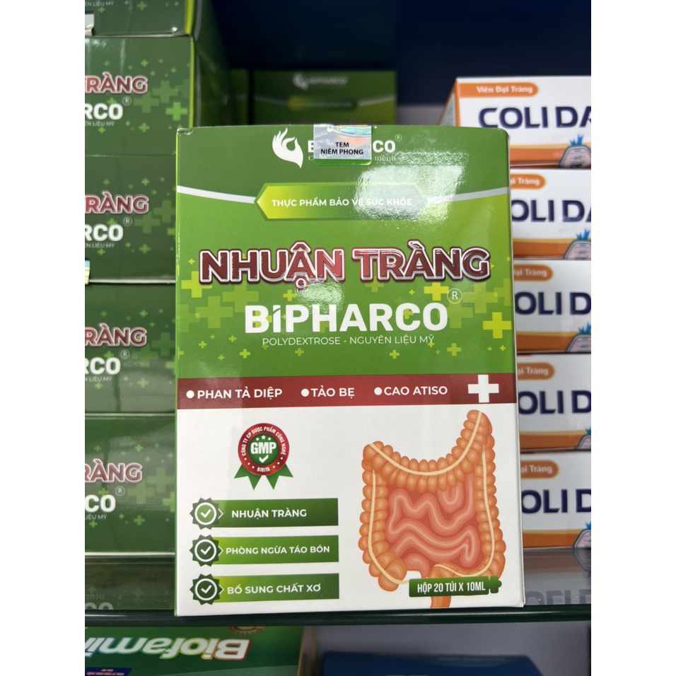Nhuận Tràng Bipharco Giúp Nhuận Tràng, Tăng Cường Tiêu Hóa Bổ Sung Chất Xơ
