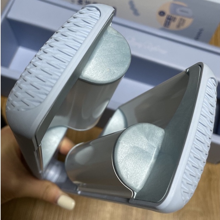 VODANA Máy dập tóc gợn sóng size lớn 40mm máy uốn tóc Hàn Quốc