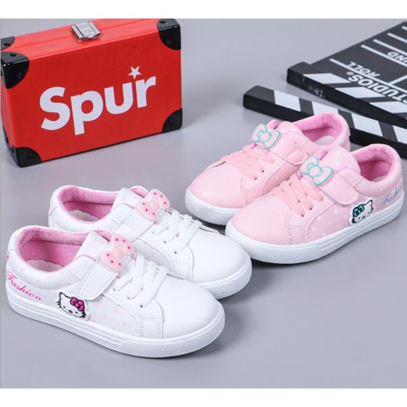 Giày Thể Thao Hello Kitty,Giày Thể Thao Sneaker Bé Gái