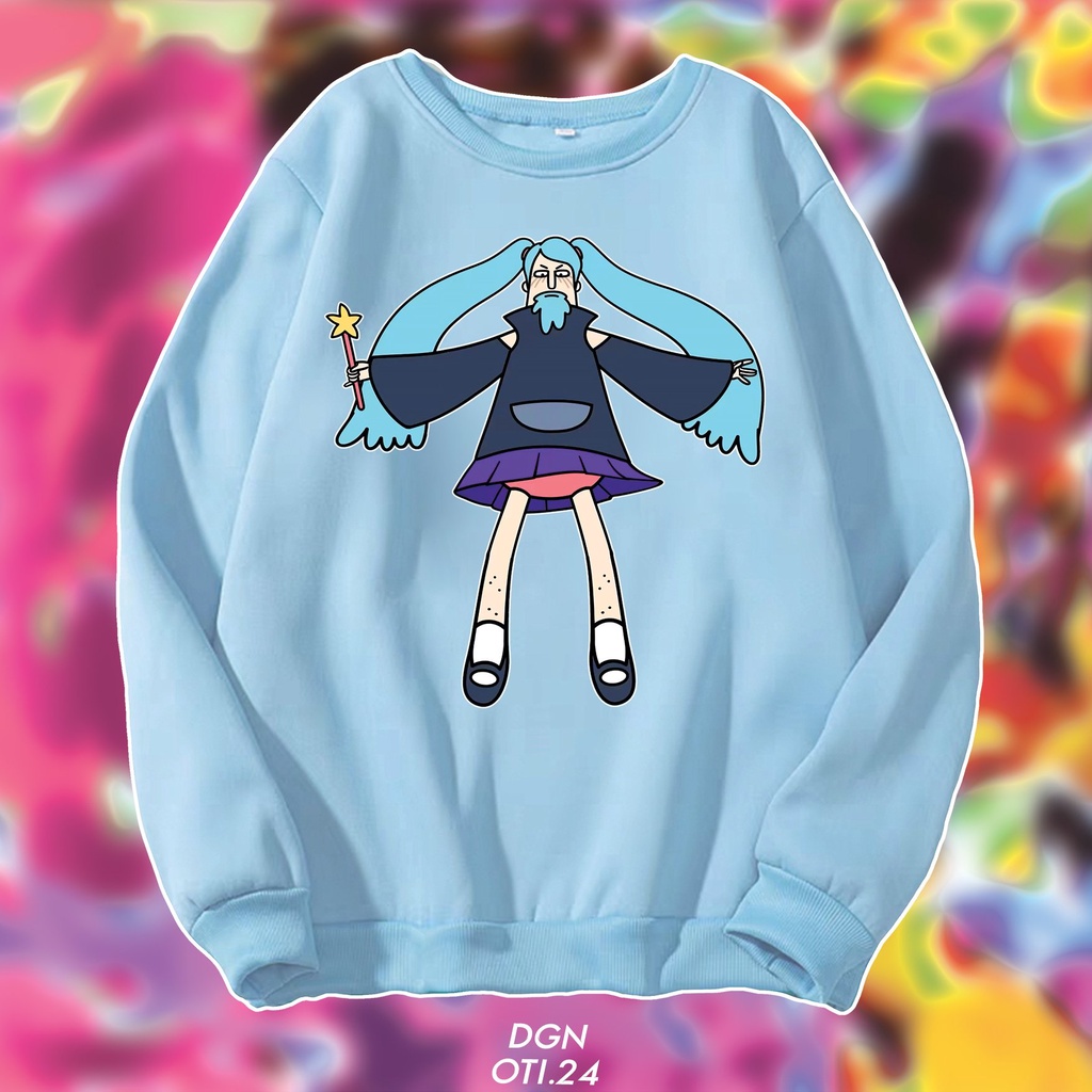 Sweater nỉ bông thần WIBU , OTI.24