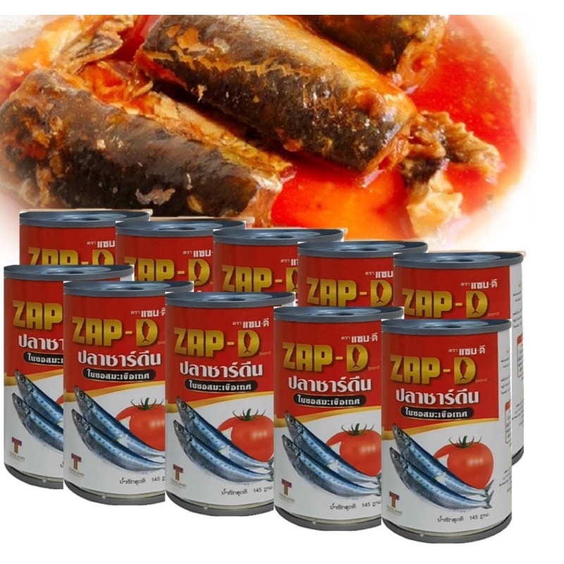 COMBO 10 HỘP CÁ SỐT CÀ SARDINE THÁI LAN