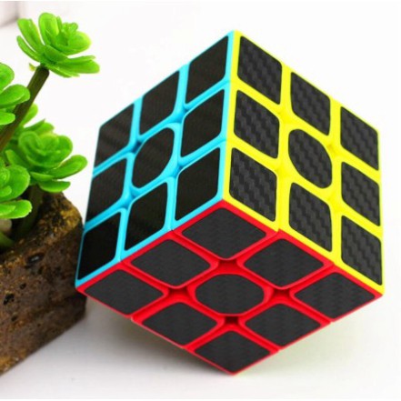 [Gan Style] Bộ Sưu Tập Khối Rubik Carbon MoYu Meilong 2x2 3x3 4x4 5x5 Tam Giác 12 Mặt Skewb Square-1 SQ-1 Megaminx Pyran