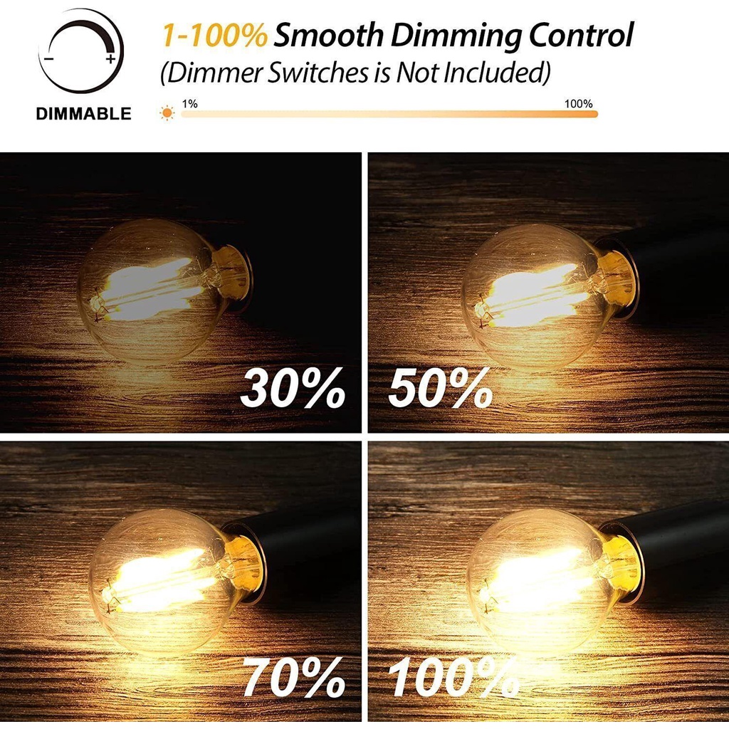 1 Bóng Đèn LED Ánh Sáng Trắng Ấm Áp Mới