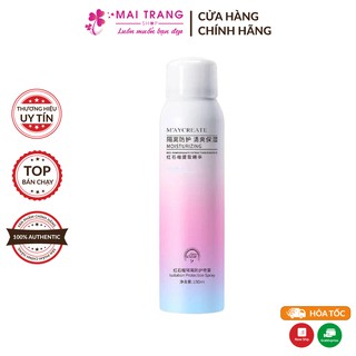 Xịt chống nắng lâu trôi, lên tone sáng da m'aycreate 150ml