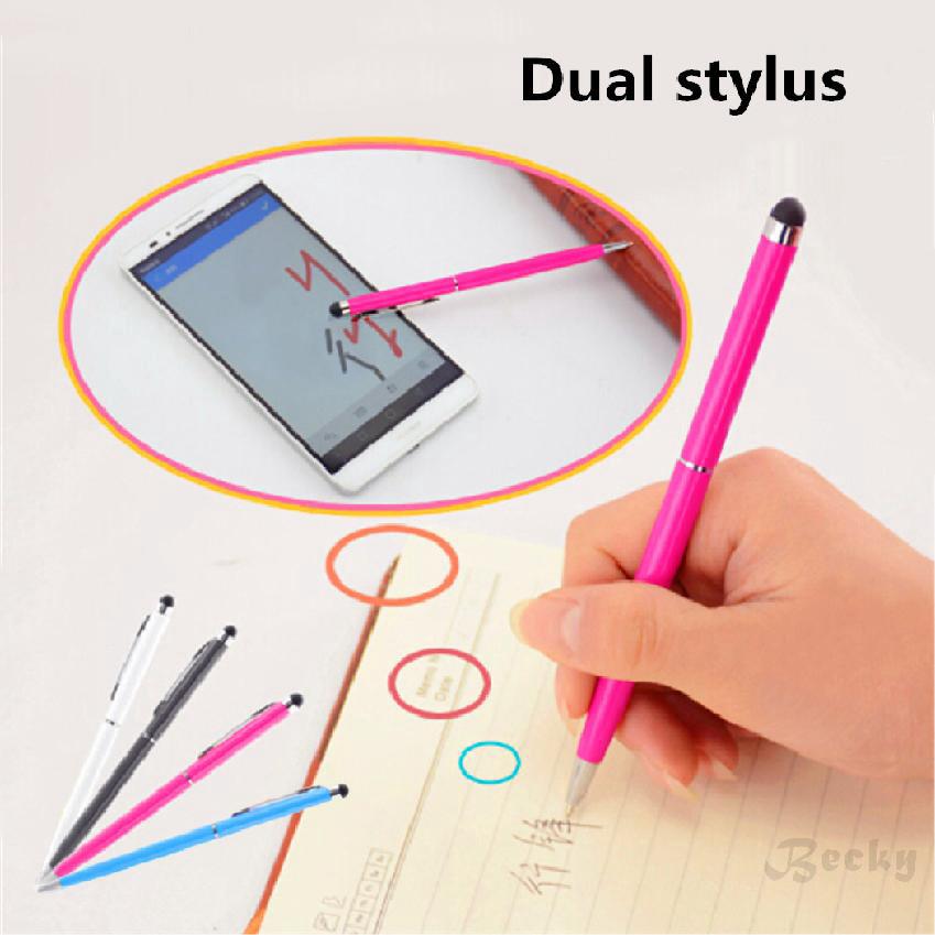 Bút cảm ứng dành cho iPad kiêm bút viết dài 13.5cm kèm túi đựng