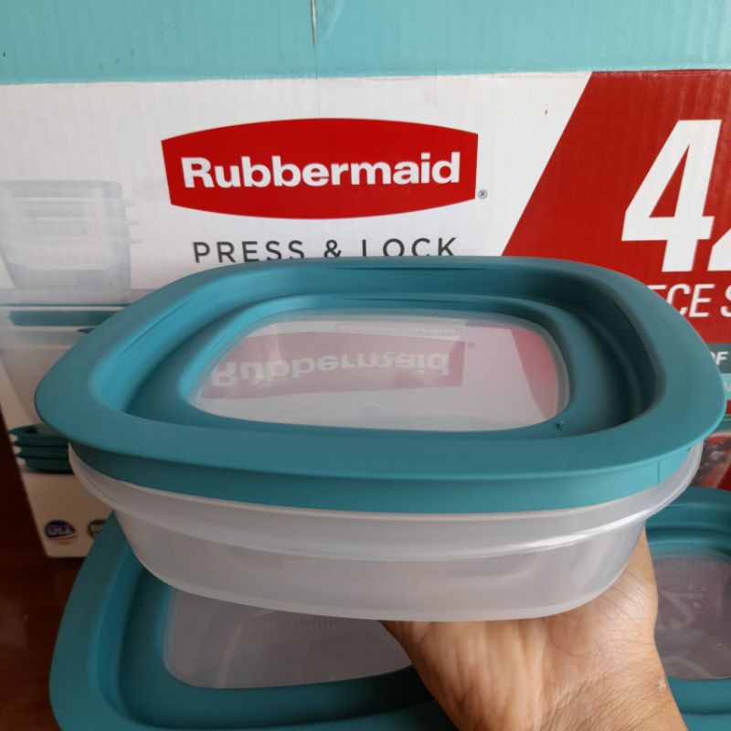Hộp Rubbermaid nắp xanh - Lẻ size. Hàng chuẩn Mỹ. | BigBuy360 - bigbuy360.vn