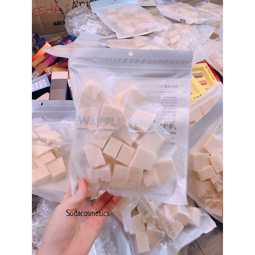 Bông Phấn Trang Điểm Missha Waffle Puff | BigBuy360 - bigbuy360.vn