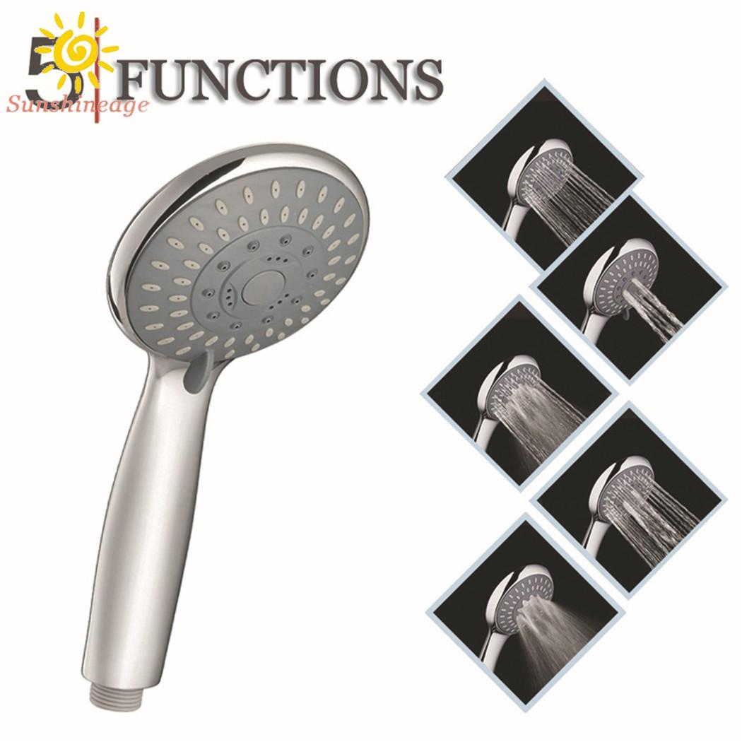 Đầu Vòi Hoa Sen 1 / 2 &quot;5 Chế Độ Điều Chỉnh Được Bằng Thép Không Gỉ