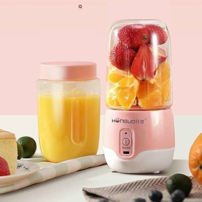 💥Bảo Hành 12 Tháng💥 Máy Xay Sinh Tố Cầm Tay Mini Sạc Pin 4 Lưỡi BINGO JUICER CUP 500Ml, Siêu Tiện Dụng Cho Mùa Hè 2021