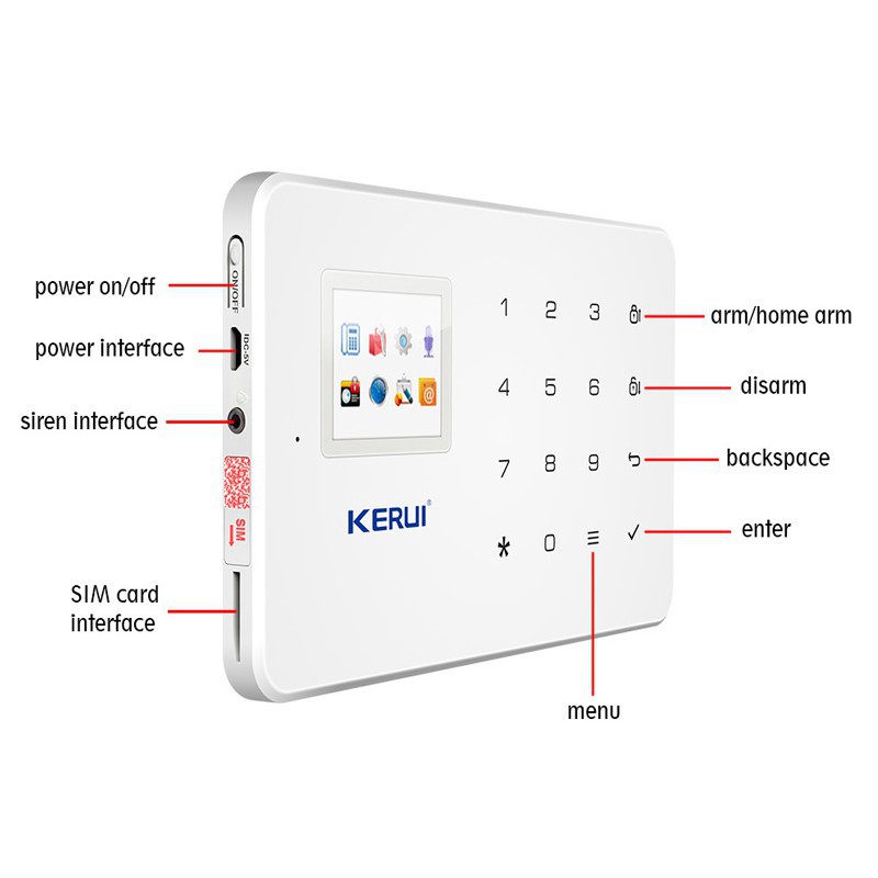 Bộ Chống Trộm GSM G18 KERUI-G18