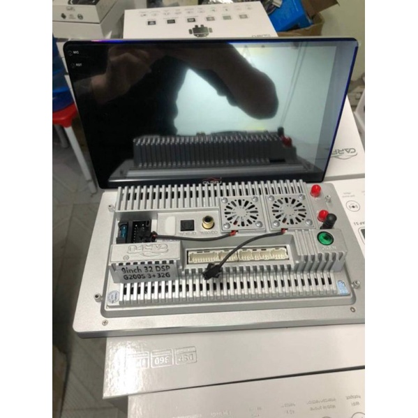 Màn hình Android Carfu G200/G200S Ram 3gb/4gb/32gb/64gb Liền cam 360 chip 8x 7862 cắm sim 5G siêu khủng ver 2022