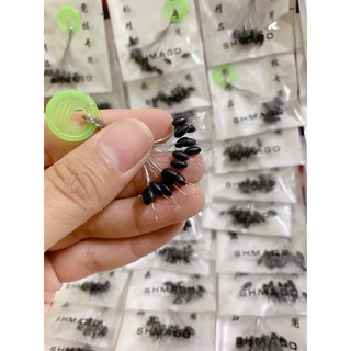(combo 5 tép) Hạt chặn phao giá rẻ / 1 tép 15 hạt