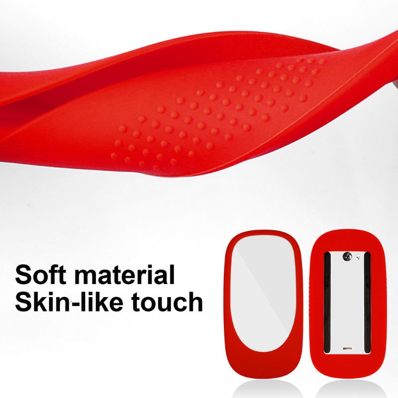 Ốp Điện Thoại Silicon Hình Chuột Dễ Thương Cho apple magic mouse 2 lidu1
