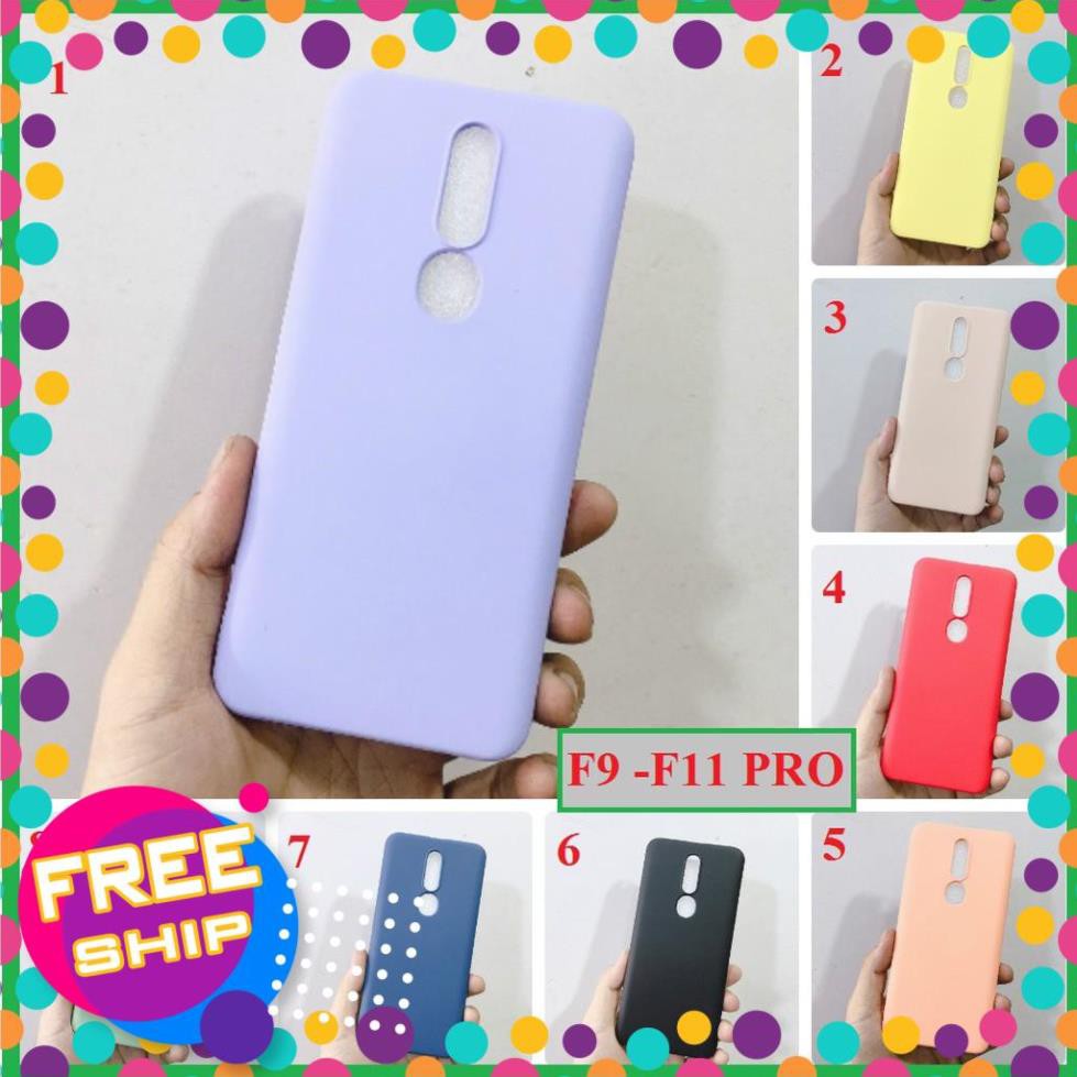 [FREE] OPPO F9/ F11 PRO ỐP LƯNG SILICONS CHỐNG BẨN CAO CẤP NHIỀU MÀU -tốt