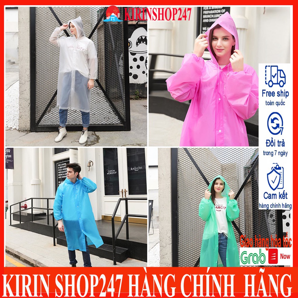 Áo mưa người lớn thời trang hàng chất lượng cao