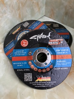 Đá mài xanh shark phi 100