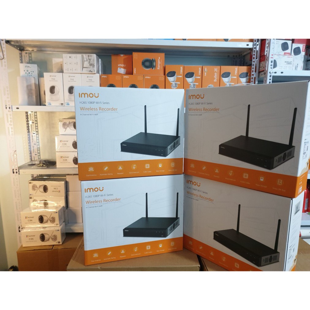 Đầu Ghi Hình WIFI Camera  IMOU  NVR1104HS NVR1108HS DAHUA – Hàng Chính Hãng BH 24 Tháng