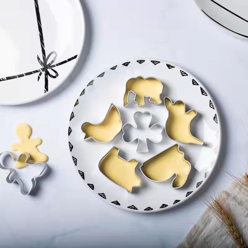Khuôn tạo hình bánh/ khuôn cutter inox, khuôn bánh qui bánh cookies