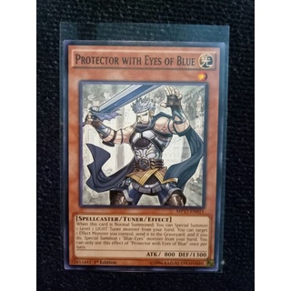 Thẻ bài protector with eyes of blue